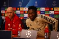 Erik ten Hag (left) is set to be reunited with Andre Onana (right).